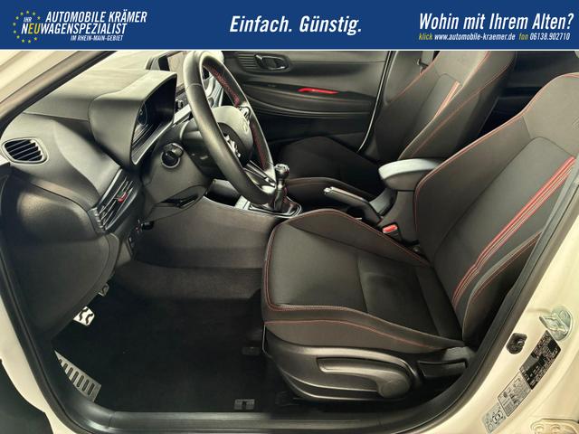 Hyundai i20 1.2 MPI N-Line / LED Tempomat Navi R&uuml;ckfahrkamera Alu 17" 