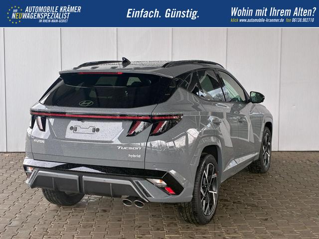 Hyundai TUCSON HEV 2WD N-Line X Sky/ MY26 / Panoramadach Head-Up 360&deg; Kam. ACC Sitz + Lenkradheiz. Sitzbel&uuml;ftung Alu 19" 