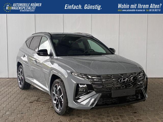 Hyundai TUCSON HEV 2WD N-Line X Sky/ MY26 / Panoramadach Head-Up 360&deg; Kam. ACC Sitz + Lenkradheiz. Sitzbel&uuml;ftung Alu 19" 