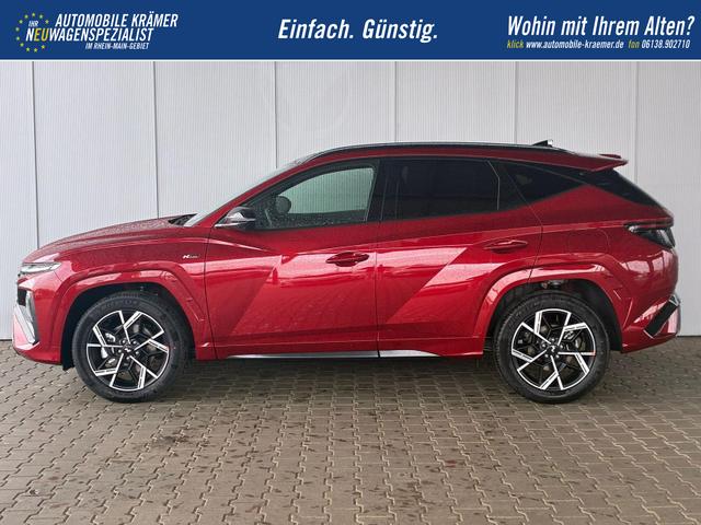 Hyundai TUCSON HEV 2WD N-Line X Sky/ MY26 / Panoramadach Head-Up 360&deg; Kam. ACC Sitz + Lenkradheiz. Sitzbel&uuml;ftung Alu 19" 