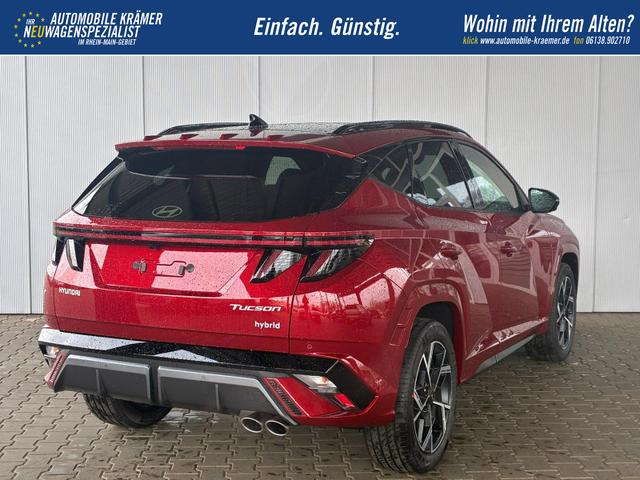 Hyundai TUCSON HEV 2WD N-Line X Sky/ MY26 / Panoramadach Head-Up 360&deg; Kam. ACC Sitz + Lenkradheiz. Sitzbel&uuml;ftung Alu 19" 