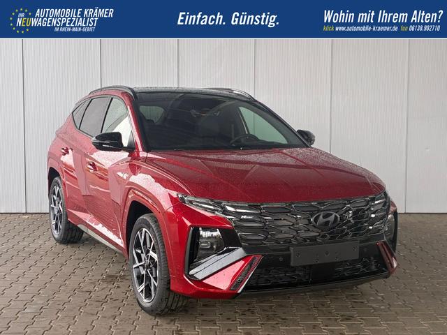 Hyundai TUCSON HEV 2WD N-Line X Sky/ MY26 / Panoramadach Head-Up 360&deg; Kam. ACC Sitz + Lenkradheiz. Sitzbel&uuml;ftung Alu 19" 