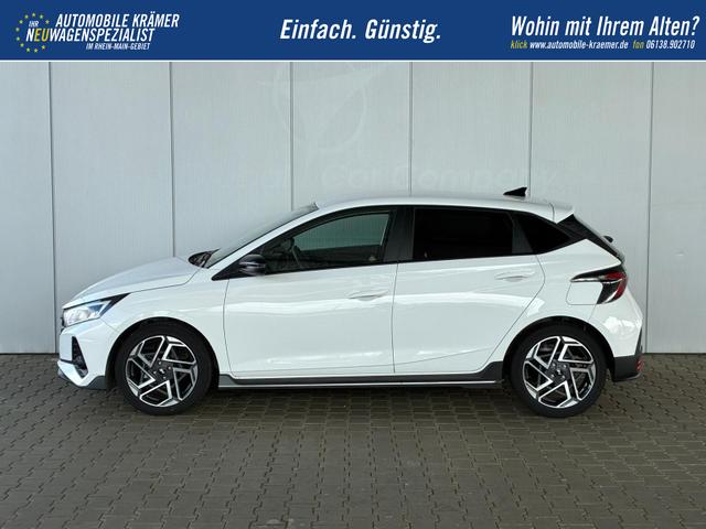 Hyundai i20 1.2 MPI N-Line / LED Tempomat Navi R&uuml;ckfahrkamera Alu 17" 