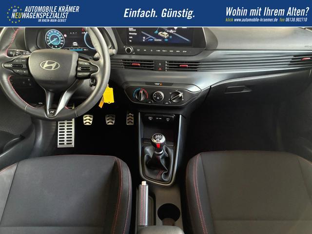 Hyundai i20 1.2 MPI N-Line / LED Tempomat Navi R&uuml;ckfahrkamera Alu 17" 