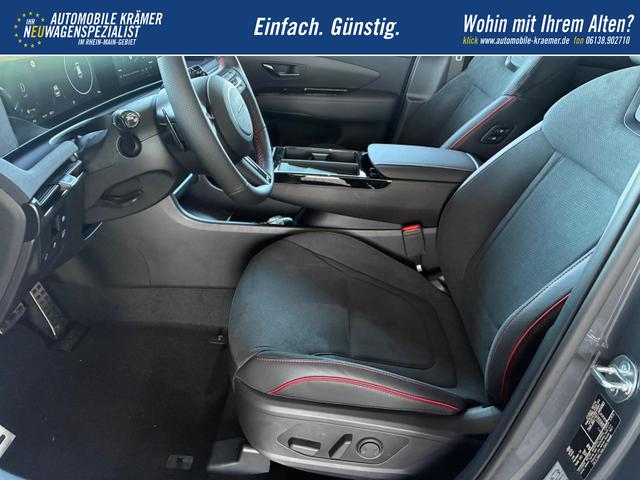 Hyundai TUCSON HEV 2WD N-Line Pano / MY27 Panoramadach Head-Up 360&deg; Kam. ACC Sitz + Lenkradheiz. Sitzbel&uuml;ftung Alu 19" 