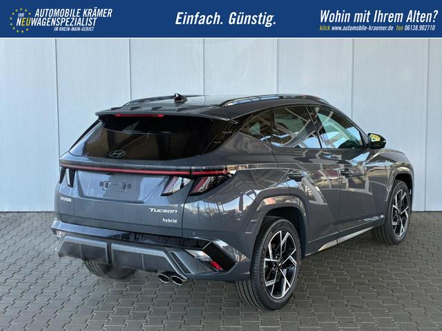 Hyundai TUCSON HEV 2WD N-Line X Sky/ MY26 / Panoramadach Head-Up 360&deg; Kam. ACC Sitz + Lenkradheiz. Sitzbel&uuml;ftung Alu 19" 