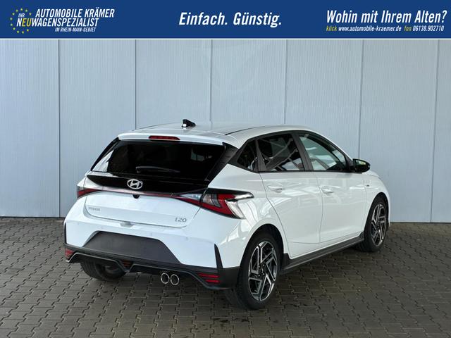 Hyundai i20 1.2 MPI N-Line / LED Tempomat Navi R&uuml;ckfahrkamera Alu 17" 