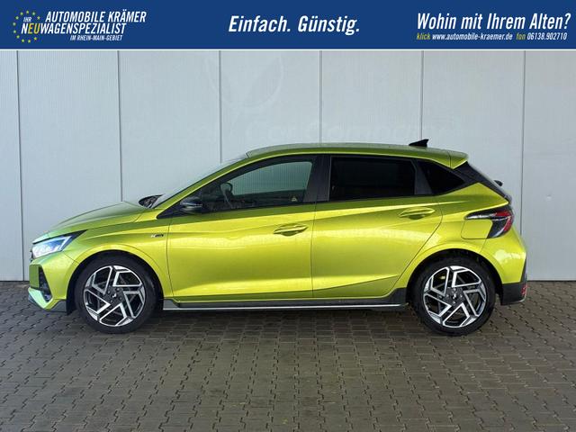 Hyundai i20 1.2 MPI N-Line / LED Tempomat Navi R&uuml;ckfahrkamera Alu 17" 