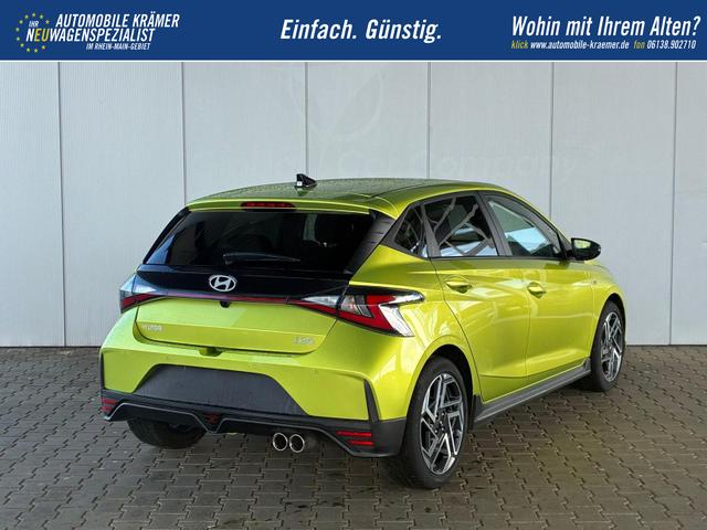 Hyundai i20 1.2 MPI N-Line / LED Tempomat Navi R&uuml;ckfahrkamera Alu 17" 