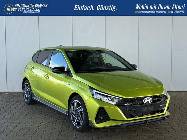 Hyundai i20 1.2 MPI N-Line / LED Tempomat Navi R&uuml;ckfahrkamera Alu 17" 
