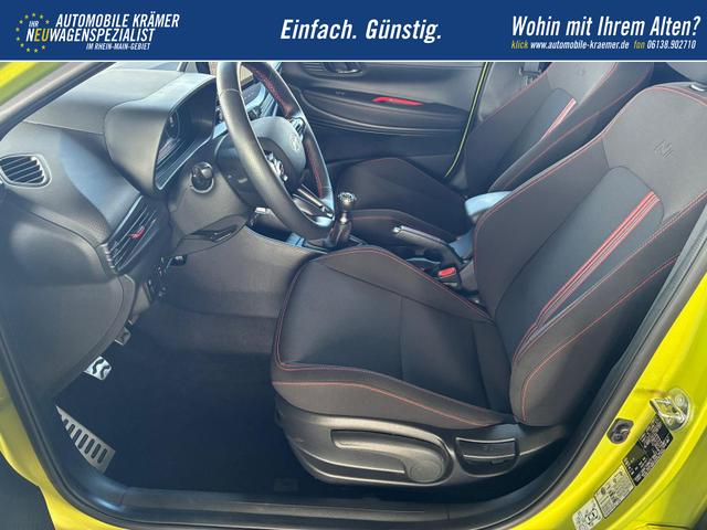 Hyundai i20 1.2 MPI N-Line / LED Tempomat Navi R&uuml;ckfahrkamera Alu 17" 
