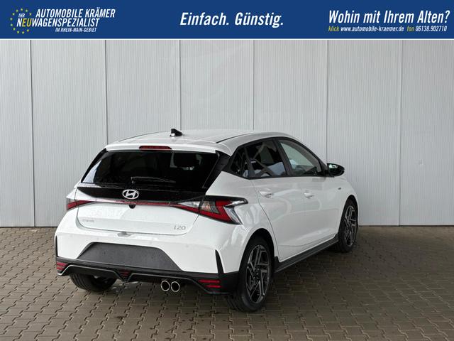 Hyundai i20 1.2 MPI N-Line / LED Tempomat Navi R&uuml;ckfahrkamera Alu 17" 