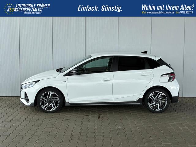 Hyundai i20 1.2 MPI N-Line / LED Tempomat Navi R&uuml;ckfahrkamera Alu 17" 