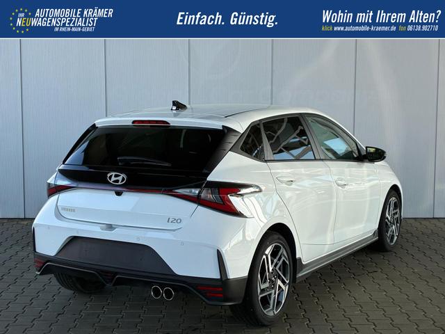 Hyundai i20 1.2 MPI N-Line / LED Tempomat Navi R&uuml;ckfahrkamera Alu 17" 