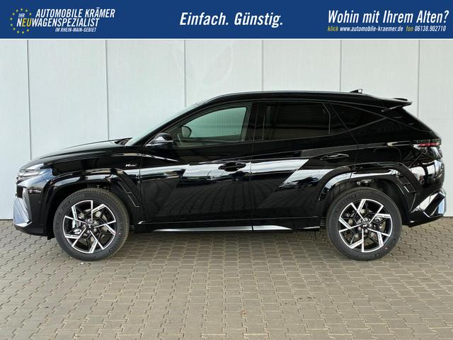 Hyundai TUCSON N-Line x HEV 2WD Automatik / Head-Up ACC Sitz+Lenkradheiz. Sitzbel&uuml;ftung/ Krell E-Klappe Matrix LED Alu 19'' 