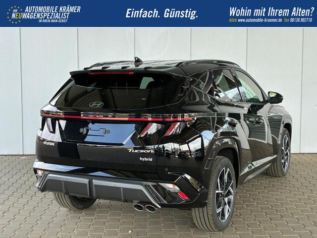 Hyundai TUCSON N-Line x HEV 2WD Automatik / Head-Up ACC Sitz+Lenkradheiz. Sitzbel&uuml;ftung/ Krell E-Klappe Matrix LED Alu 19'' 