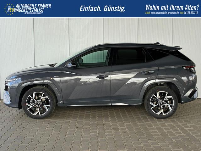 Hyundai TUCSON N-Line x HEV 2WD Automatik / Head-Up ACC Sitz+Lenkradheiz. Sitzbel&uuml;ftung/ Krell E-Klappe Matrix LED Alu 19'' 