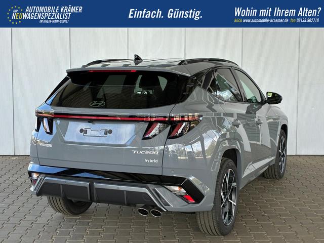 Hyundai TUCSON N-Line x HEV 2WD Automatik / Head-Up ACC Sitz+Lenkradheiz. Sitzbel&uuml;ftung/ Krell E-Klappe Matrix LED Alu 19'' 