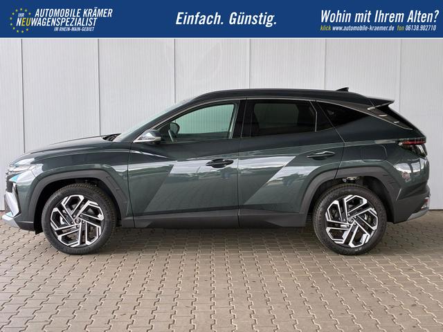 Hyundai TUCSON 1.6 T-GDI 6MT Luxury / Head Up 360&deg; Kam 4x Shz + Sitzbel&uuml;ftung vo. Leder E-Klappe 3 Zonen Alu 19" 