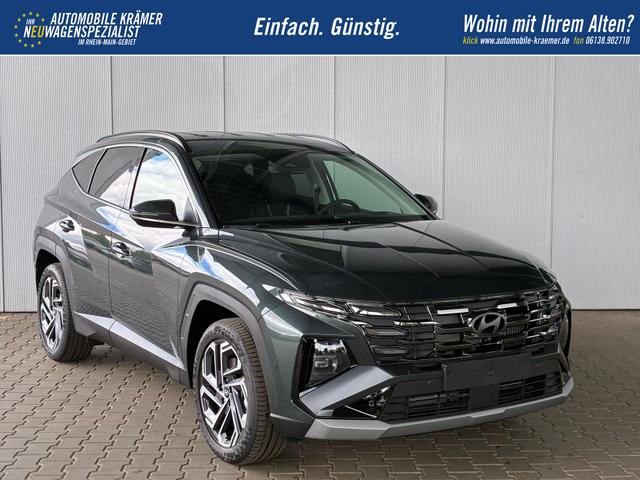 Hyundai TUCSON 1.6 T-GDI 6MT Luxury / Head Up 360&deg; Kam 4x Shz + Sitzbel&uuml;ftung vo. Leder E-Klappe 3 Zonen Alu 19" 