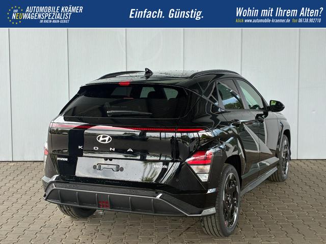 Hyundai KONA Elektro N-Line 64,8 kWh / Bose ACC PDC V&H + Kamera Keyless Sitz Lenkradheiz. LED Alu 19" 