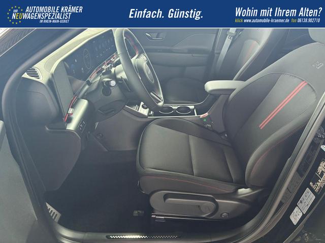 Hyundai KONA Elektro N-Line 64,8 kWh / Bose ACC PDC V&H + Kamera Keyless Sitz Lenkradheiz. LED Alu 19" 