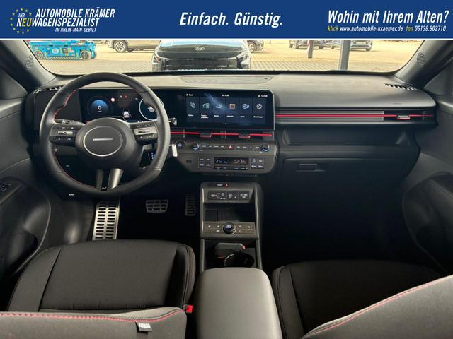 Hyundai KONA Elektro N-Line 64,8 kWh / Bose ACC PDC V&H + Kamera Keyless Sitz Lenkradheiz. LED Alu 19" 