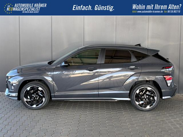 Hyundai KONA Elektro N-Line 64,8 kWh / Bose ACC PDC V&H + Kamera Keyless Sitz Lenkradheiz. LED Alu 19" 