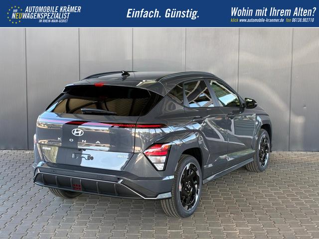 Hyundai KONA Elektro N-Line 64,8 kWh / Bose ACC PDC V&H + Kamera Keyless Sitz Lenkradheiz. LED Alu 19" 