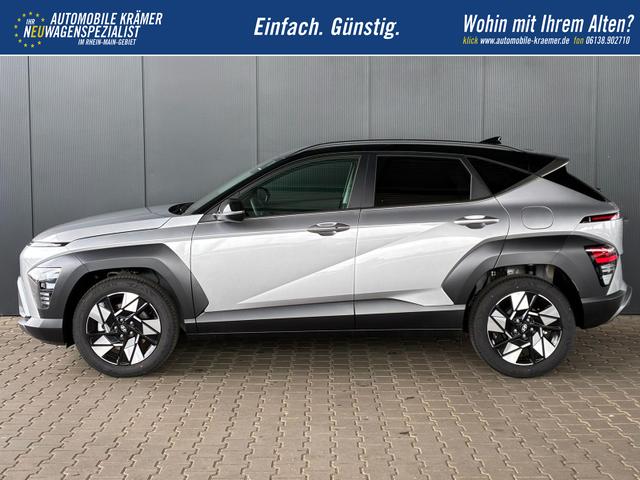 Hyundai KONA Comfort Plus 1.6 T-GDI DCT 4WD / Navi ACC Keyless Sitz + Lenkradheiz. LED Alu 18" 