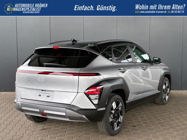 Hyundai KONA Comfort Plus 1.6 T-GDI DCT 4WD / Navi ACC Keyless Sitz + Lenkradheiz. LED Alu 18" 