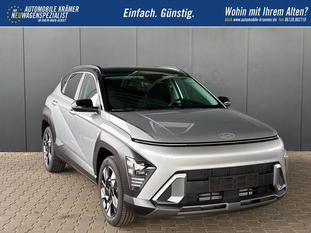 Hyundai KONA Comfort Plus 1.6 T-GDI DCT 4WD / Navi ACC Keyless Sitz + Lenkradheiz. LED Alu 18" 