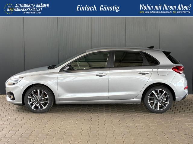 Hyundai i30 Comfort Plus 1.0 TGDI DCT / Navi ACC LED Sitz & Lenkr.Heiz PDC V&H.m.Kamera Alu 17 