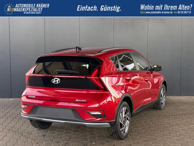 Hyundai BAYON Comfort Plus 1.2 MPI / Sitz + Lenkradheizung PDC V&H Kamera LED Tempomat Keyless Alu 16" 