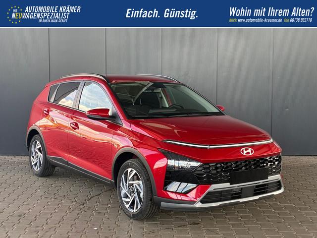 Hyundai BAYON Comfort Plus 1.2 MPI / Sitz + Lenkradheizung PDC V&H Kamera LED Tempomat Keyless Alu 16" 
