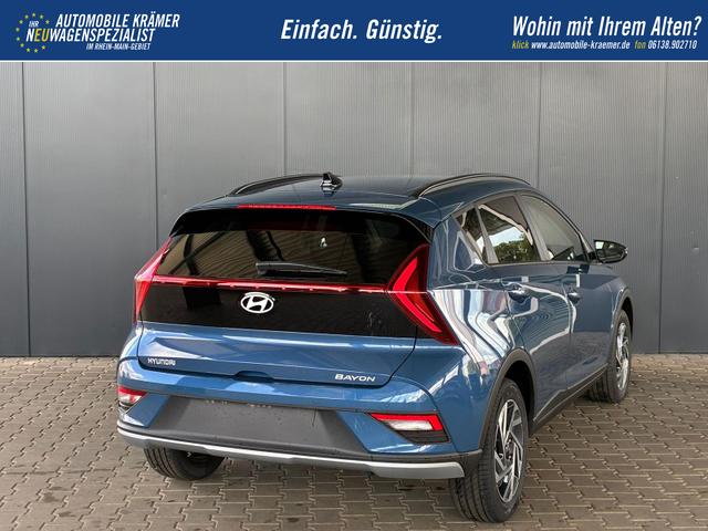 Hyundai BAYON Comfort Plus 1.2 MPI / Sitz + Lenkradheizung PDC V&H Kamera LED Tempomat Keyless Alu 16" 