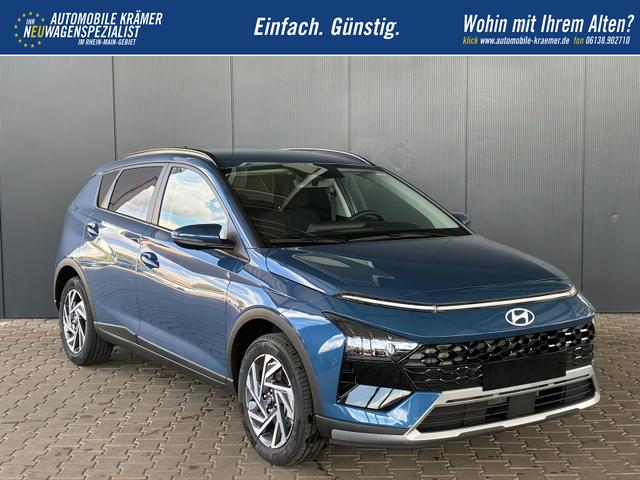 Hyundai BAYON Comfort Plus 1.2 MPI / Sitz + Lenkradheizung PDC V&H Kamera LED Tempomat Keyless Alu 16" 