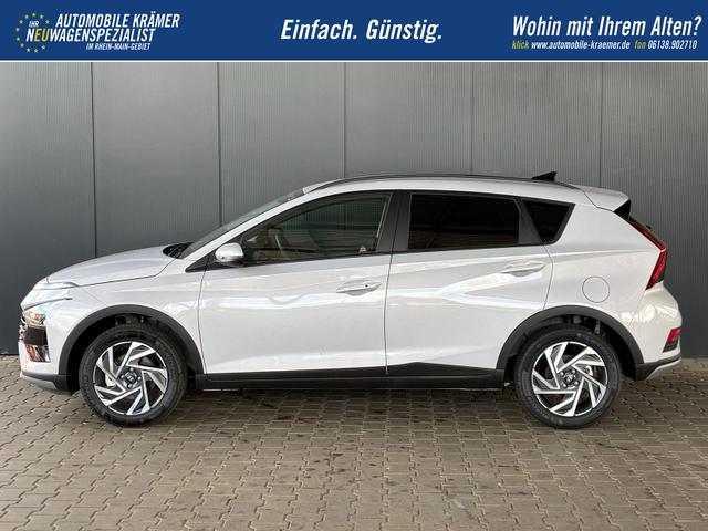 Hyundai BAYON Comfort Plus 1.2 MPI / Sitz + Lenkradheizung PDC V&H Kamera LED Tempomat Keyless Alu 16" 