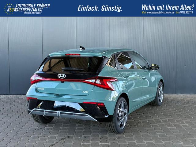 Hyundai i20 Emotion 1.0 T-GDi 7DCT / Navi Tempomat Shz vorne Lenkradheizung LED ALU 17'' 