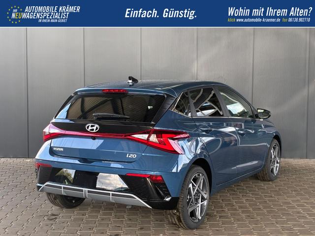 Hyundai i20 Emotion 1.0 T-GDi 7DCT / Navi Tempomat Shz vorne Lenkradheizung LED ALU 17'' 