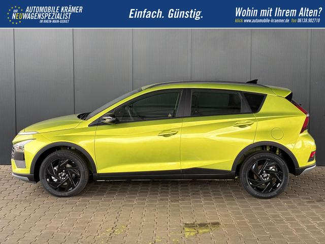 Hyundai BAYON Blackline 6MT / PDC + Kamera Sitz Lenkradheizung LED Privacy Alu 16" 