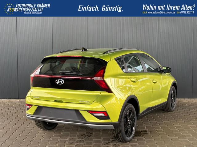Hyundai BAYON Blackline 6MT / PDC + Kamera Sitz Lenkradheizung LED Privacy Alu 16" 
