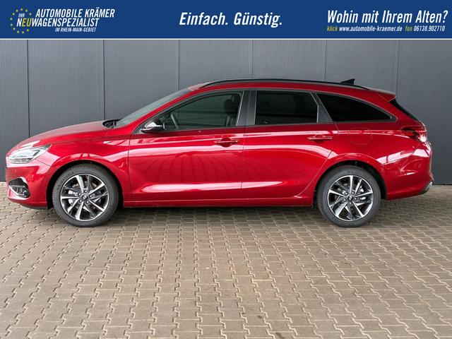 Hyundai i30 Kombi Comfort Plus 1.0 TGDI DCT / Navi Sitz + Lenkradheizung PDC V&H Kamera LED Alu 17" 