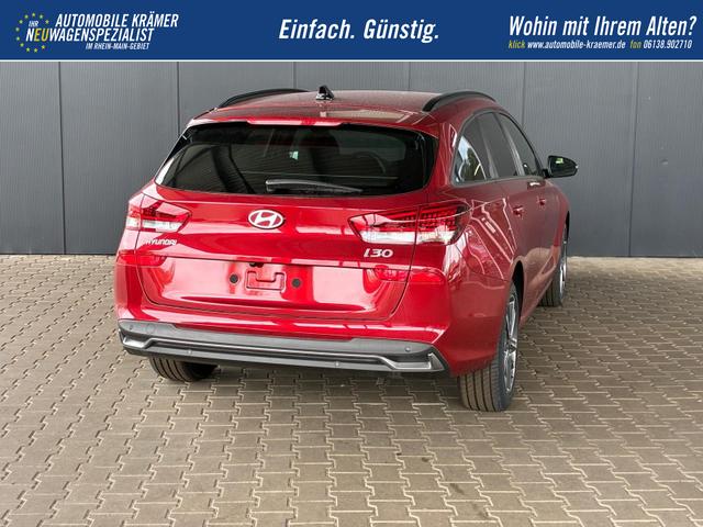 Hyundai i30 Kombi Comfort Plus 1.0 TGDI DCT / Navi Sitz + Lenkradheizung PDC V&H Kamera LED Alu 17" 
