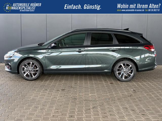 Hyundai i30 Kombi Comfort Plus 1.0 TGDI DCT / Navi Sitz + Lenkradheizung PDC V&H Kamera LED Alu 17" 
