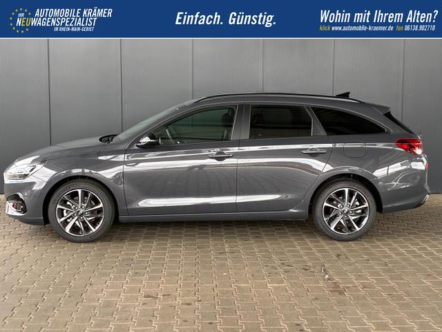 Hyundai i30 Kombi Comfort Plus 1.0 TGDI DCT / Navi Sitz + Lenkradheizung PDC V&H Kamera LED Alu 17" 