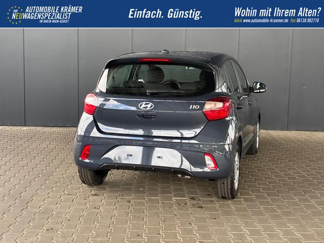 Hyundai i10 4-Sitzer Pure 1,0 Navi/ Einparkhilfe hinten + Kamera/ Front Assist 