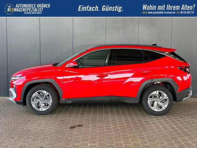 Hyundai TUCSON NX4 Pure 1.6 T-GDI 2WD 48V / Sitz + Lenkradheiz. LED Tempomat Alu 17" 