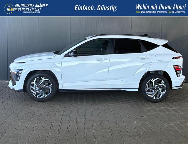 Hyundai KONA N-Line 1.6 DCT 4WD / Bose ACC/ 360&deg; Kam./ Sitzh.& Bel&uuml;ftung Memory Heckklappe elektr./ LED Alu 18" 