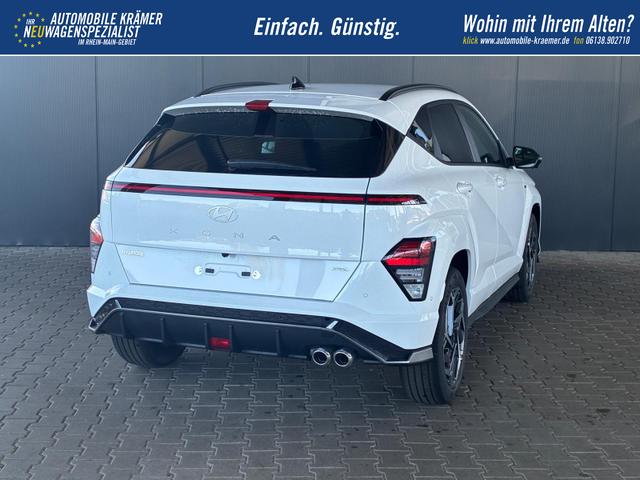 Hyundai KONA N-Line 1.6 DCT 4WD / Bose ACC/ 360&deg; Kam./ Sitzh.& Bel&uuml;ftung Memory Heckklappe elektr./ LED Alu 18" 